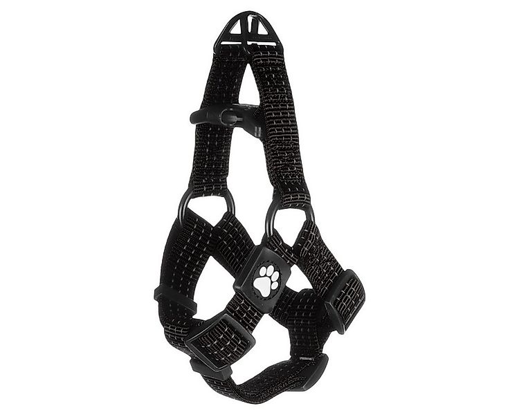 Flamingo Hunde-Geschirr Geschirr Step & Go Zorba schwarz günstig online kaufen