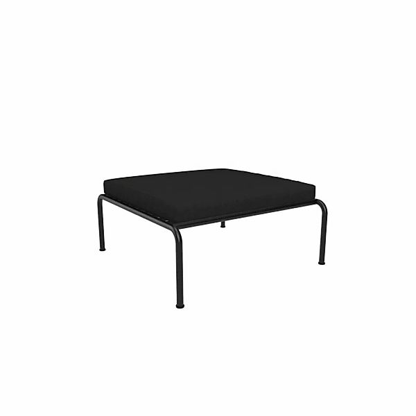 Outdoor Ottoman AVON schwarz Kohle günstig online kaufen