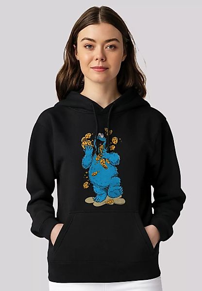 F4NT4STIC Kapuzenpullover "Sesamstraße Cookie Monster Cookies Everywere", P günstig online kaufen