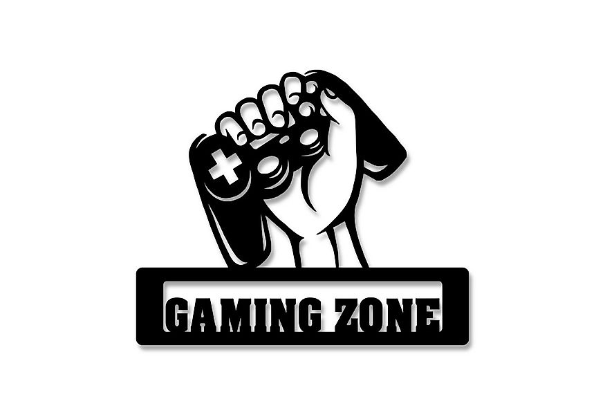 Namofactur LED Dekolicht Gaming Zone Faust - Gamer Licht Wanddeko mit RGB F günstig online kaufen