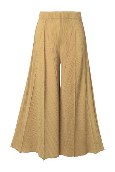 Ulla Popken Schlupfhose Plissee-Hose Biesen weites günstig online kaufen