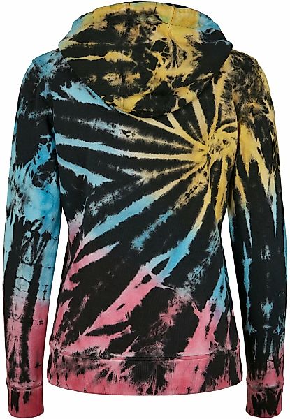 URBAN CLASSICS Kapuzenpullover "Urban Classics Damen Ladies Tie Dye Hoody", günstig online kaufen