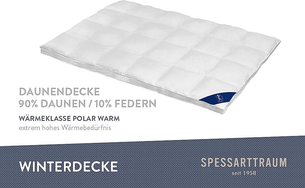SPESSARTTRAUM Daunenbettdecke First Class, Füllung: 90% günstig online kaufen