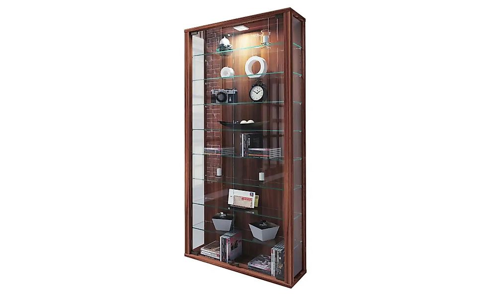 Hängevitrine  Vitrosa ¦ holzfarben ¦ Maße (cm): B: 59 H: 114,3 T: 18.0 Schr günstig online kaufen