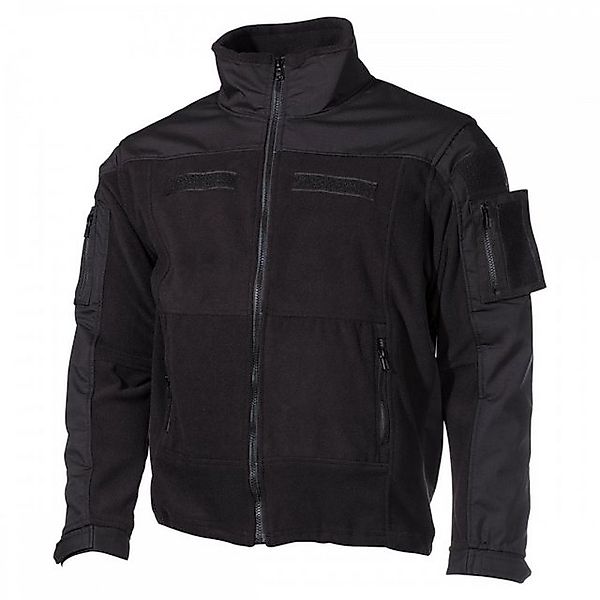 MFHHighDefence Fleecejacke Fleece-Jacke, Combat, schwarz - S günstig online kaufen