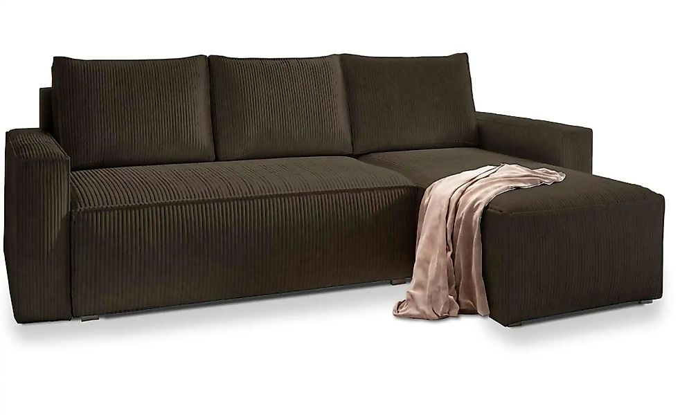 MASSENO Ecksofa mit Schlaffunktion Potaro ¦ braun ¦ Maße (cm): B: 230 H: 85 günstig online kaufen