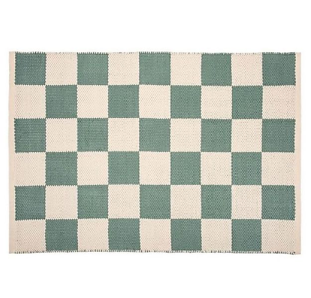 PAD Badematte PAD Fußmatte Check Karomuster Opal Beige (60x90cm) günstig online kaufen