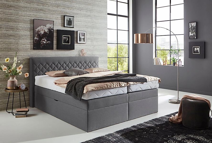 Westfalia Schlafkomfort Boxspringbett, wahlweise mit Bettkasten günstig online kaufen