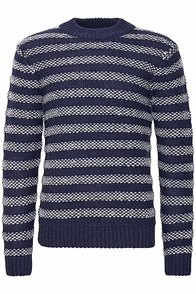 Casual Friday Strickfleece-Pullover "Strickpullover CFKARL striped knit" günstig online kaufen