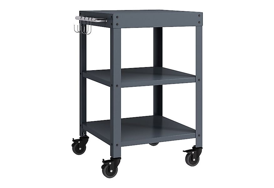 casa.pro Servierwagen, Outdoor Rollwagen »Bolognano« Metall 81 x 50 x 50 cm günstig online kaufen