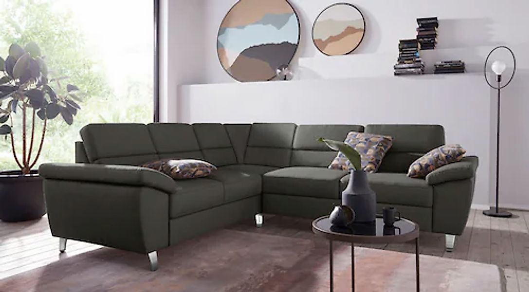 sit&more Ecksofa »Sorano L-Form« wahlweise mit Bett- und Relaxfunktion, ink günstig online kaufen