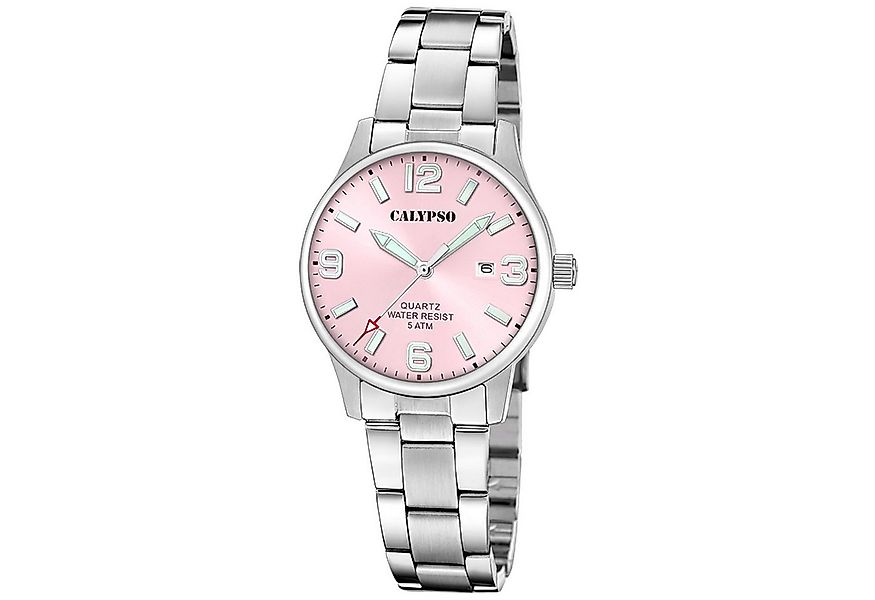 CALYPSO WATCHES Quarzuhr Quarz Stahl/Rosafarben günstig online kaufen