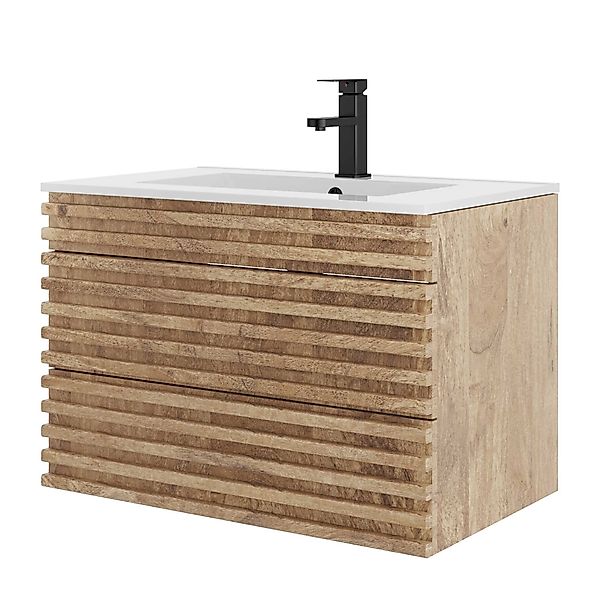 UEV Waschtisch mit Unterschrank, natur, 60cm/75cm/90cm günstig online kaufen