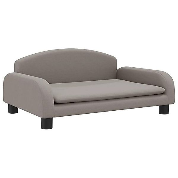vidaXL Kindersofa Kindersofa Taupe 70x45x30 cm Stoff Kindercouch Kindermöbe günstig online kaufen