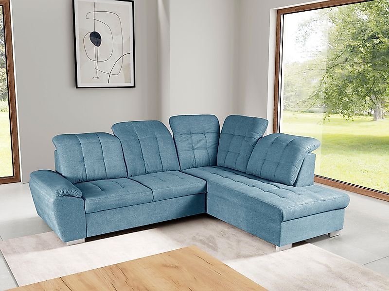 WERK2 Ecksofa »Brindisi, bequem und komfortabel, L-Form«, mit verstellbaren günstig online kaufen