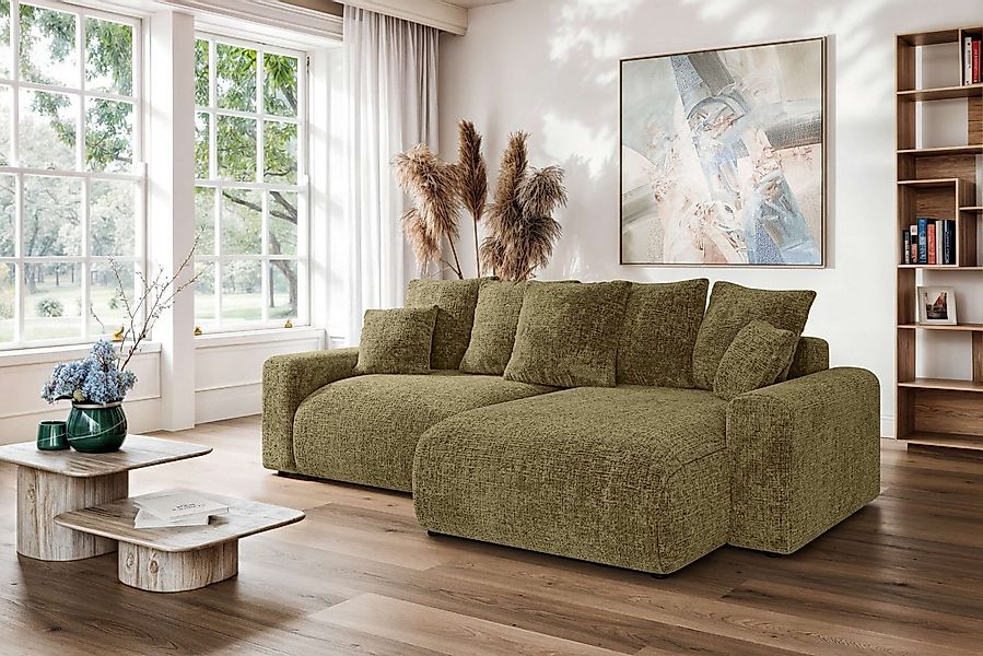 Home affaire Ecksofa LAKESIDE klein mit Bettfunktion und Bettkasten, B/T/H günstig online kaufen