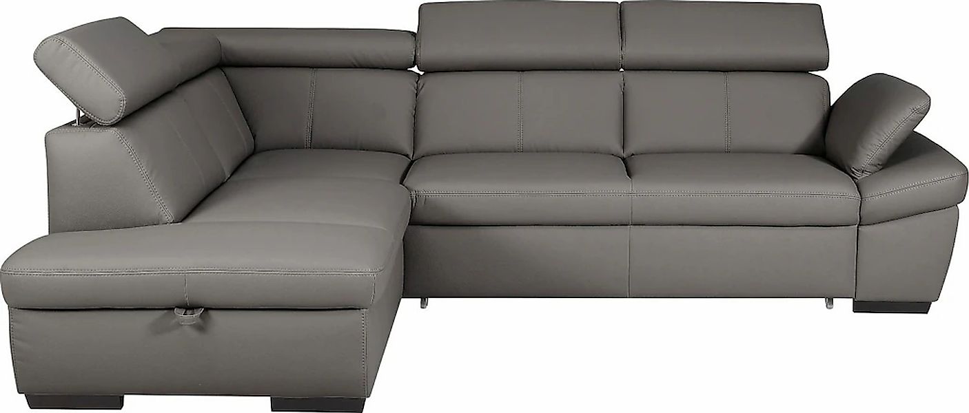 exxpo - sofa fashion Ecksofa "Salerno, Funktionssofa, hoher Sitzkomfort, Br günstig online kaufen