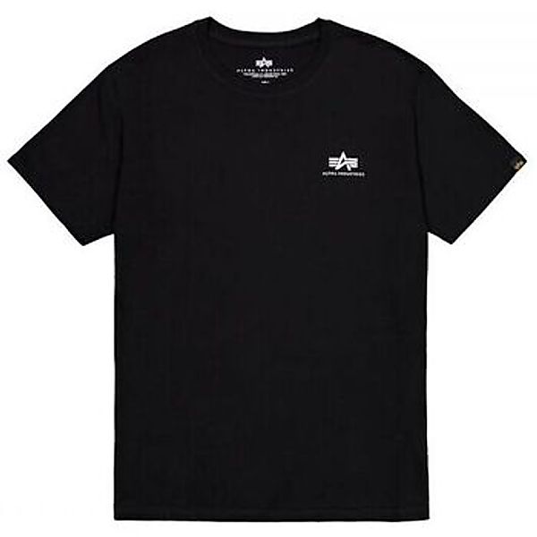 Alpha Industries  T-Shirts & Poloshirts SS128507MC-03 BLACK günstig online kaufen