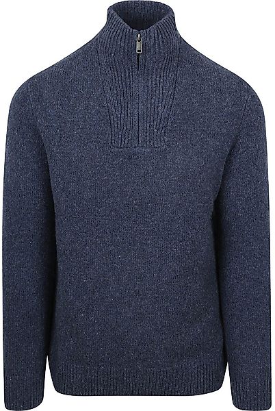 McGregor Half Zip Pullover Lammwolle Blend Navy - Größe S günstig online kaufen