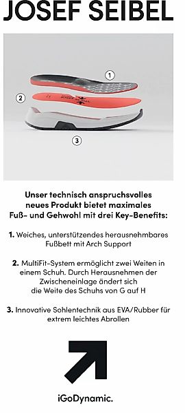 Josef Seibel Schnürboots "Mitchell 55", Komfortschuh, Winterboots, Sneaker günstig online kaufen