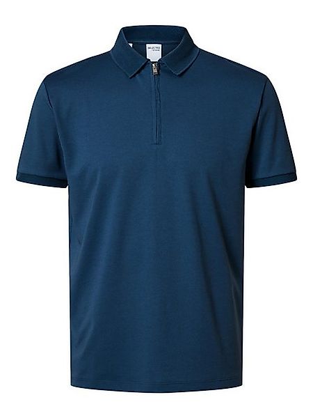 SELECTED HOMME Poloshirt SLHFAVE ZIP SS POLO NOOS günstig online kaufen