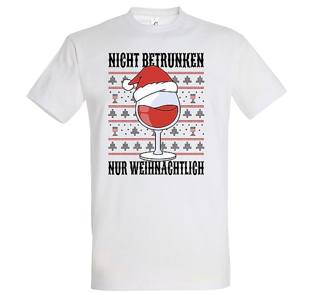 Youth Designz Print-Shirt Nicht Betrunken nur Weihnachtlich Herren T-Shirt günstig online kaufen