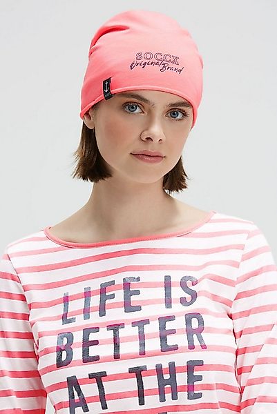 SOCCX Beanie mit Rollsaum günstig online kaufen