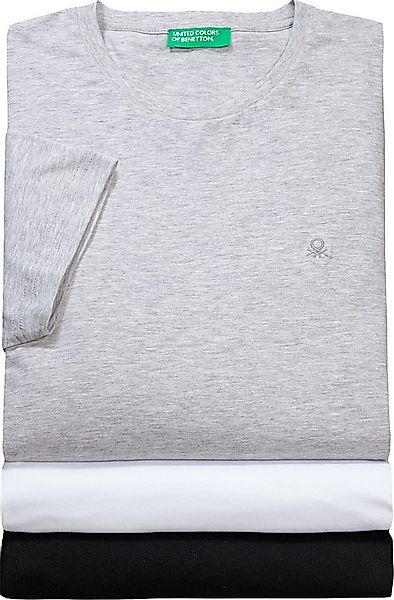 United Colors of Benetton Kurzarmshirt hautfreundlich durch Baumwolle günstig online kaufen