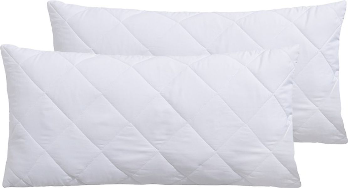 my home Kopfkissen »Microlux Kopfkissen 40x80 cm, 80x80 cm«, Füllung: Polye günstig online kaufen