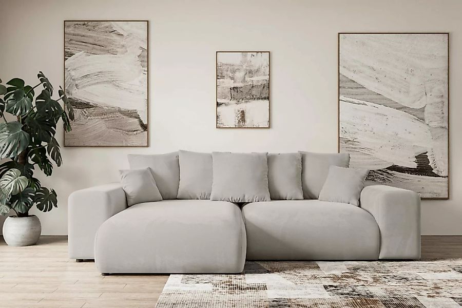 ALTDECOR Ecksofa ESKAR-L, Couch mit Schlaffunktion, günstig online kaufen