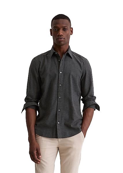 Marc O'Polo Langarmhemd aus Bio-Baumwoll-Flanell günstig online kaufen