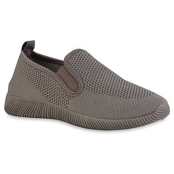 VAN HILL 841611 Laufschuh Damen Slip Ons Sportschuhe Sportliche Strick Frei günstig online kaufen