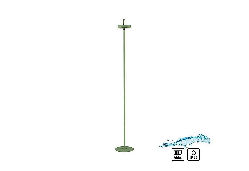 JUST LIGHT Stehlampe AMAG, Dimmfunktion, LED fest integriert, Warmweiß, Akk günstig online kaufen