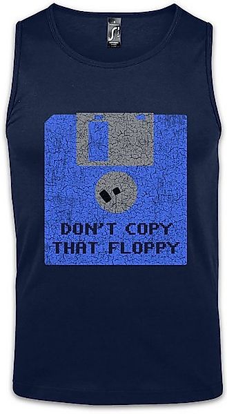 Urban Backwoods Tanktop Don't Copy That Floppy Ärmelloses T-Shirt MC Disk D günstig online kaufen