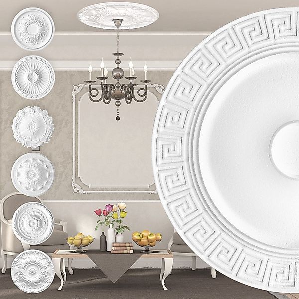 marbet design Wanddekoobjekt R-30 (Stuckrosette aus günstig online kaufen
