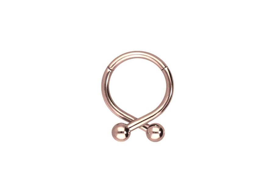 PIERCINGLINE Nasenpiercing Chirurgenstahl Segmentring Clicker 2 günstig online kaufen