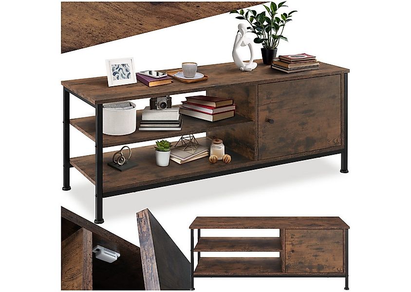 tectake Lowboard TV-Regal, Industrial Style günstig online kaufen
