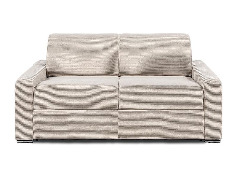 Schlafsofa mit Matratze 3-Sitzer - Liegefläche Lattenrost mit breiten Latte günstig online kaufen