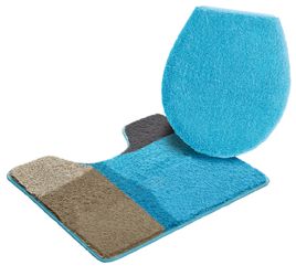 my home Badematte "Belio, Badvorleger, Badezimmer Teppich" Höhe 20 mm rutsc günstig online kaufen