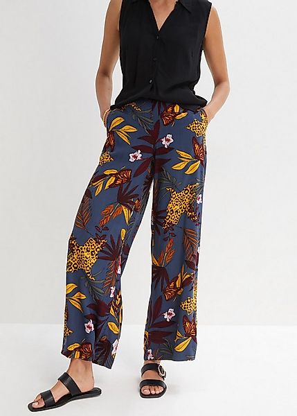 bonprix Marlene-Hose aus Viskose, Loose Fit, weiter Beinverlauf, eleganter günstig online kaufen