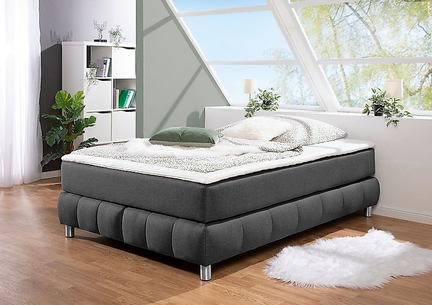 andas Boxspringbett Salo, Ohne Kopfteil, inkl. günstig online kaufen