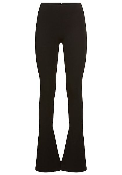 HUGO Blue Webhose Neleria mit Reißverschluss hinten elastische Flare Leggin günstig online kaufen