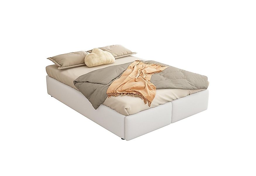 HAUSS SPOLE Polsterbett 140*200cm ohne Kopfteil hydraulischer Lagerung mit günstig online kaufen