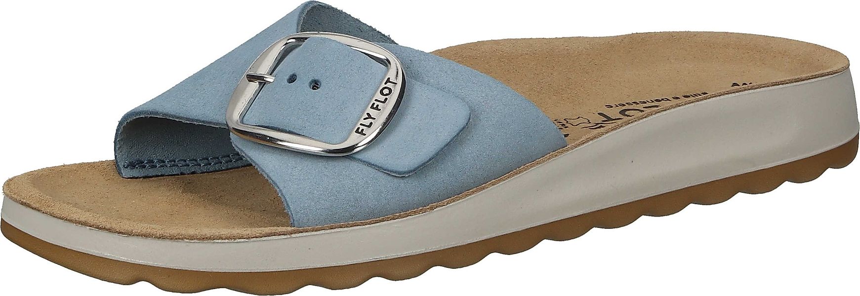 Fly Flot Pantoletten Pantolette aus Veloursleder günstig online kaufen