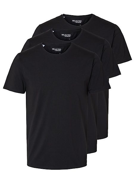 Selected T-Shirt SLHROLAND SS O-NECK TEE 3-PACK NOOS günstig online kaufen