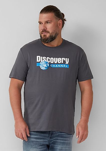 s.Oliver Kurzarmshirt T-Shirt mit Discovery™-Print günstig online kaufen