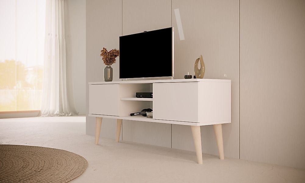 Bjird Lowboard TV-Schrank "Toronto" (2 Schranktüren, günstig online kaufen