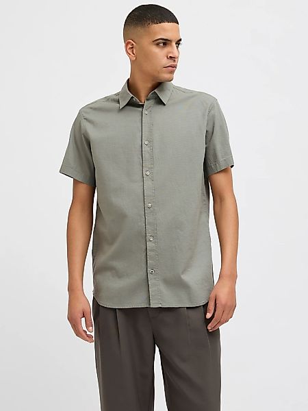 Jack & Jones Kurzarmhemd JJPIERRE SLUB günstig online kaufen