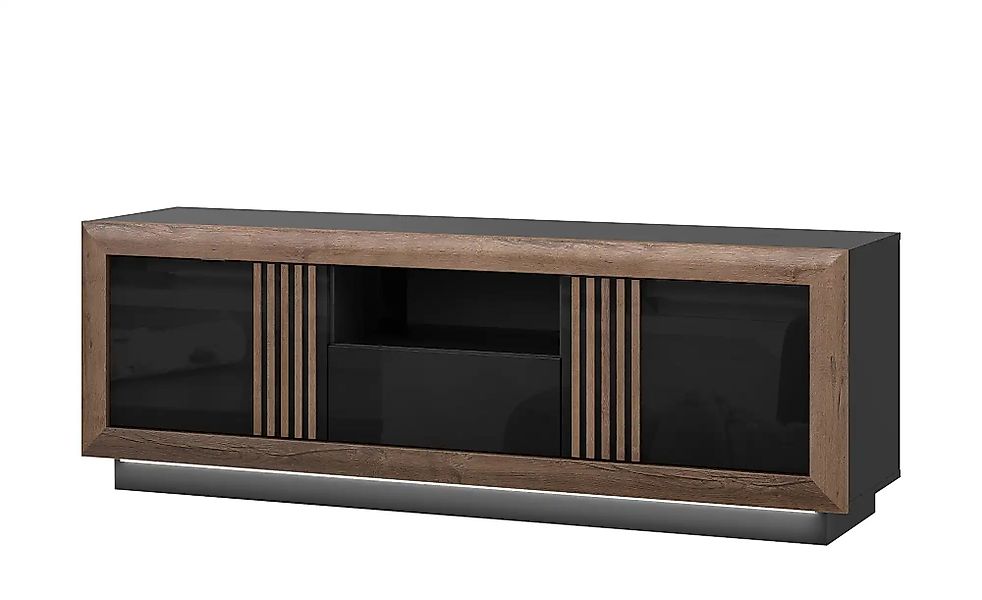 Lowboard  Sevilla ¦ schwarz ¦ Maße (cm): B: 162 H: 56 T: 42.0 Kommoden & Si günstig online kaufen