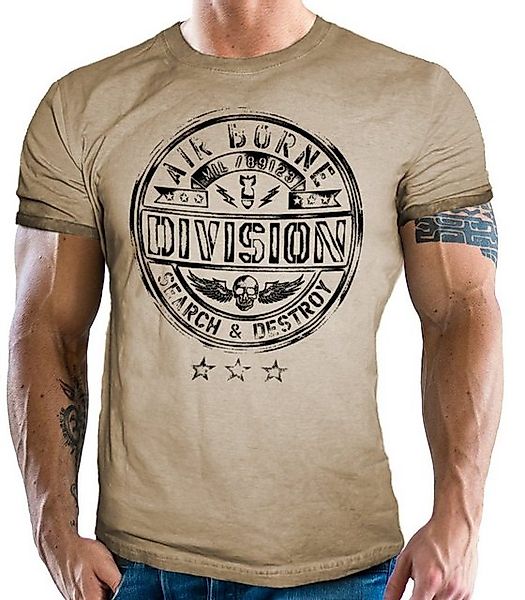 GASOLINE BANDIT® T-Shirt für Airborne Racing US-Airforce Fans: Vintage Air günstig online kaufen